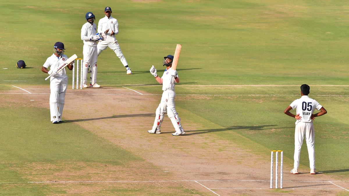 Ranji Trophy 2024-25: Tanmay Agarwal’s unbeaten ton powers Hyderabad to 244/5 against Andhra on Day 1